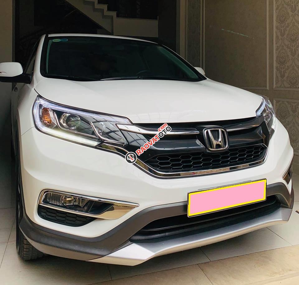 Cần bán xe Honda Crv 2.4 full 2015 AT form mới, màu trắng zin, 5000 km-1