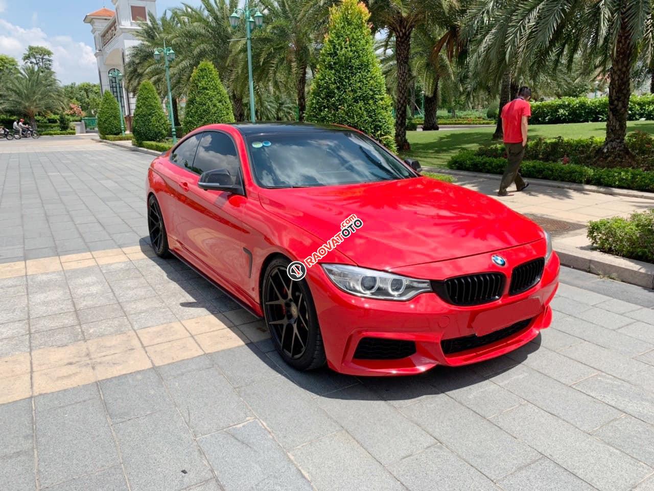 Bán xe BMW 428i màu đỏ/kem bản 2 cửa siêu đẹp. Trả trước 550 triệu nhận xe ngay-1