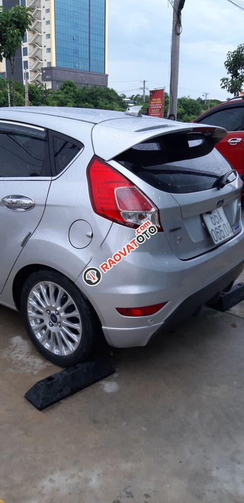 Bán Ford Fiesta 1.0 Ecoboost 2014, màu bạc xe gia đình, giá 500tr-1