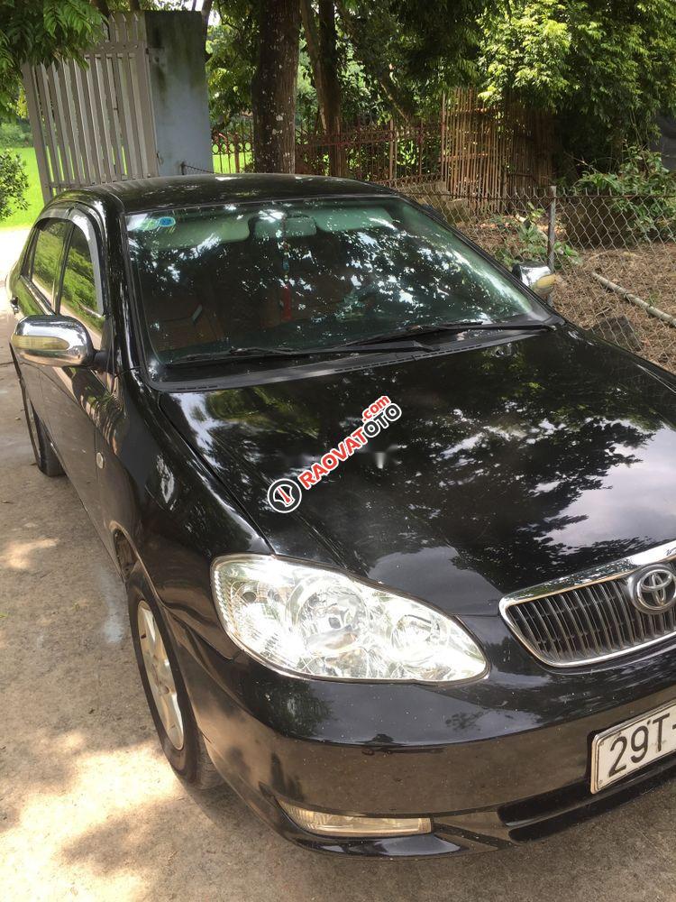 Cần bán lại xe Toyota Corolla altis 2003, màu đen-0