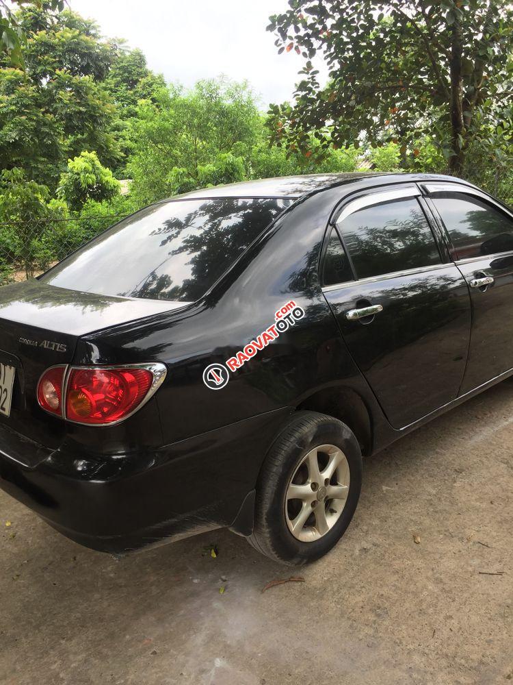 Cần bán lại xe Toyota Corolla altis 2003, màu đen-0