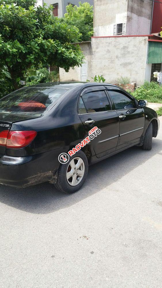 Cần bán lại xe Toyota Corolla altis năm sản xuất 2003, màu đen, máy êm-2