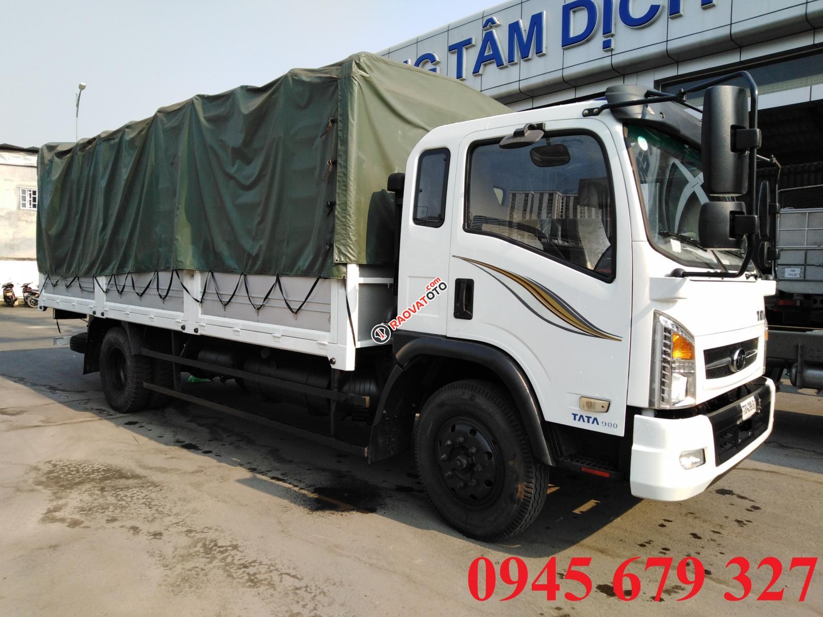 Thanh lý xe tải Tata 8t5 thùng 6m2 ga cơ, trả trước 190 triệu nhận xe-1