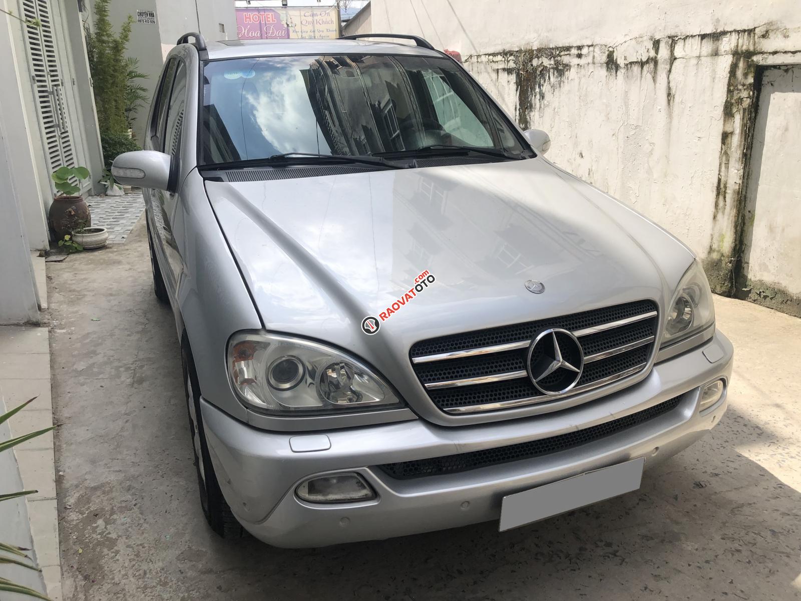 Bán Mercedes ML500 tự động 2003, ĐK 2006, màu bạc, xe chính chủ-7