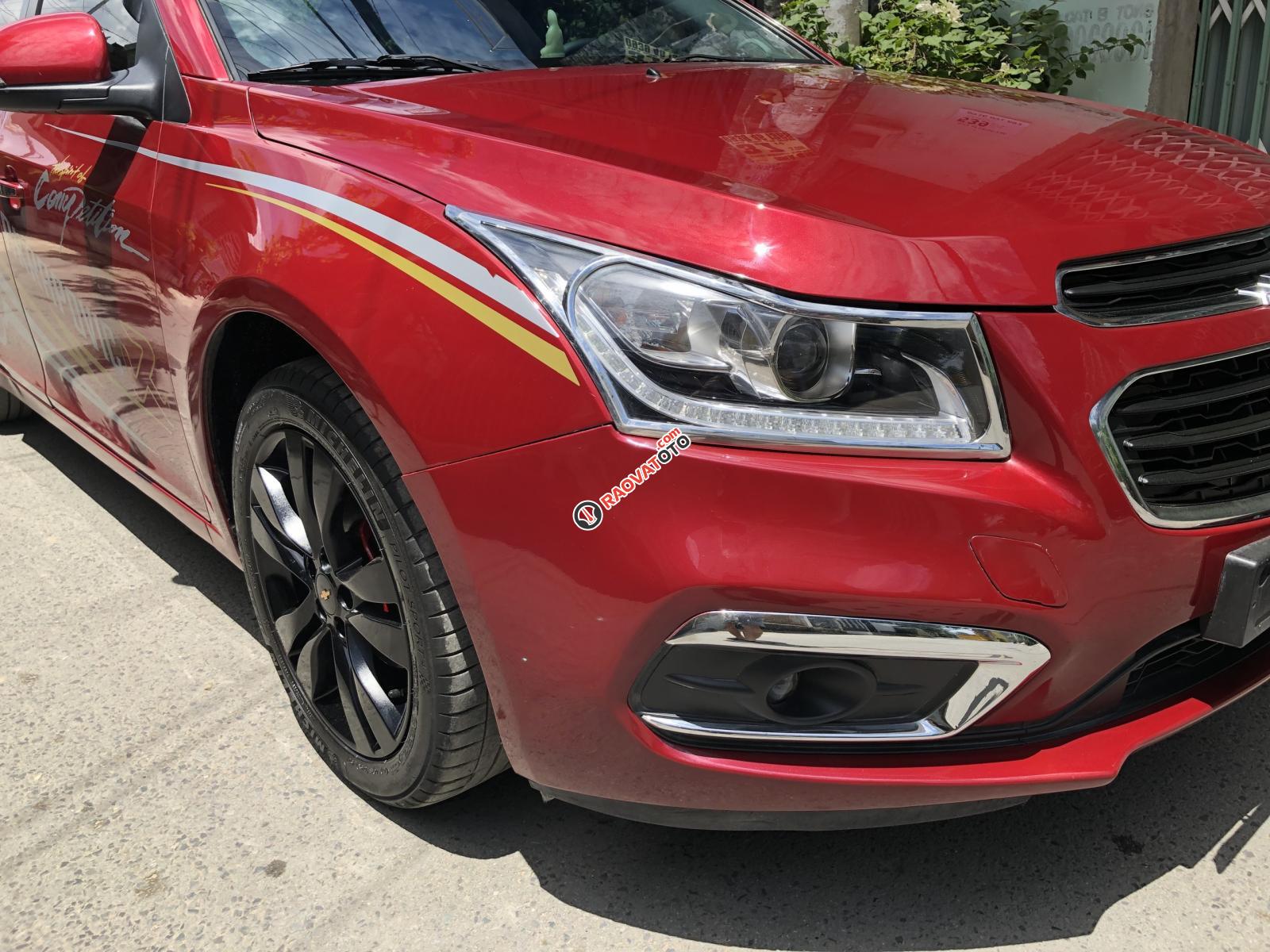 Cần bán xe Chevrolet Cruze LTZ 2018 màu đỏ mâm đen, BSTP-2