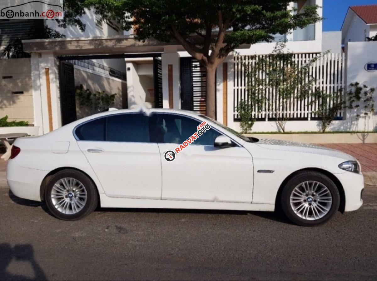 Cần bán gấp BMW 5 Series 520i đời 2015, màu trắng, nhập khẩu nguyên chiếc-6