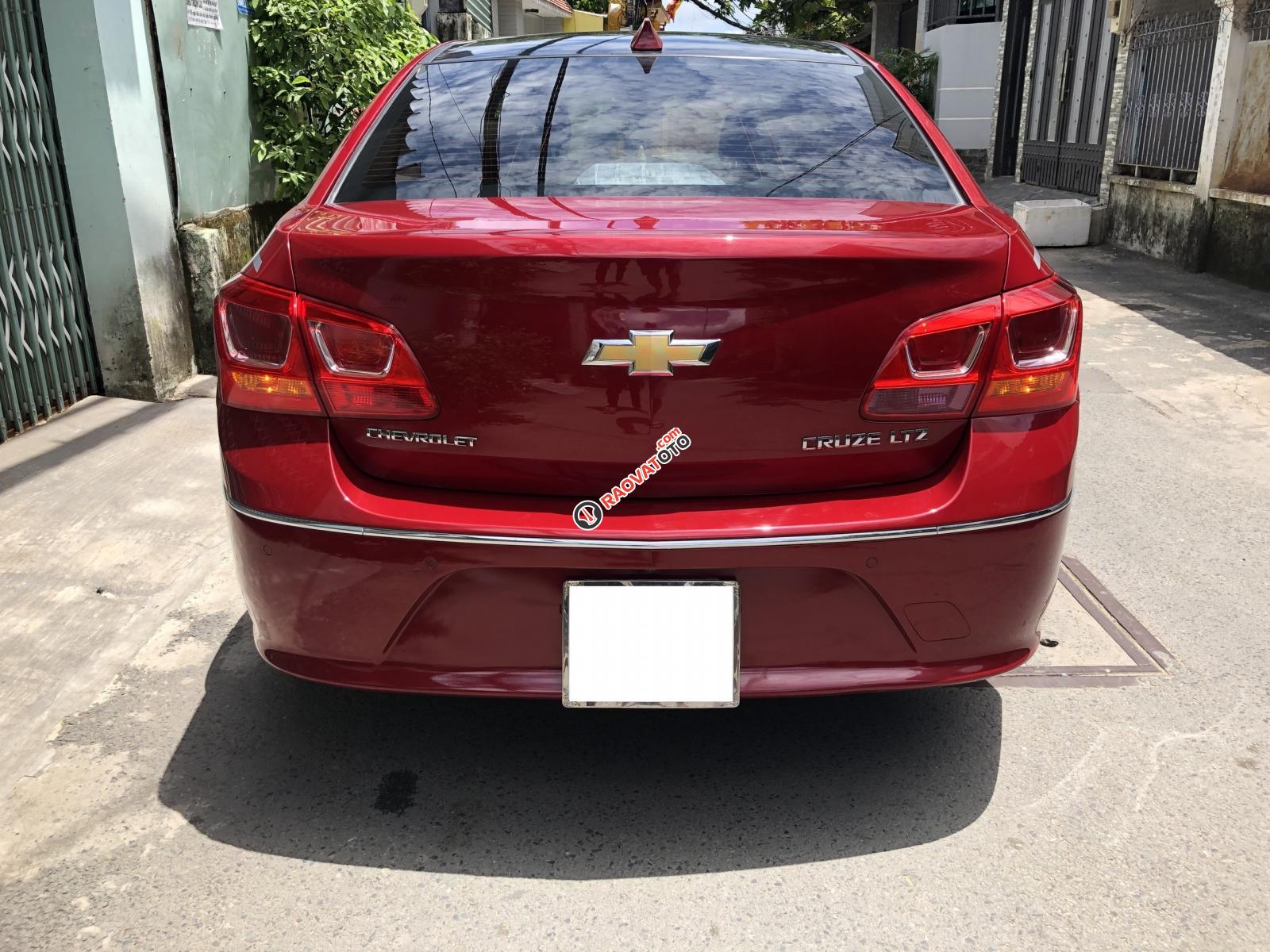 Cần bán xe Chevrolet Cruze LTZ 2018 màu đỏ mâm đen, BSTP-11