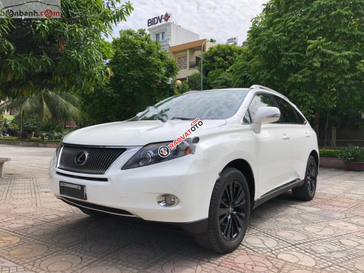 Bán Lexus RX 450h 2009, màu trắng, nhập khẩu-0