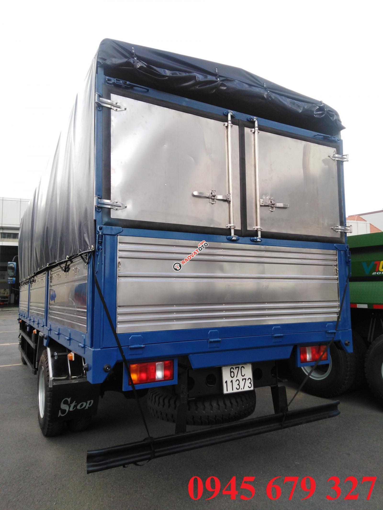 Thanh lý xe tải Howo 7T5, thùng 6m2 ga cơ, trả trước 180 triệu nhận xe-3