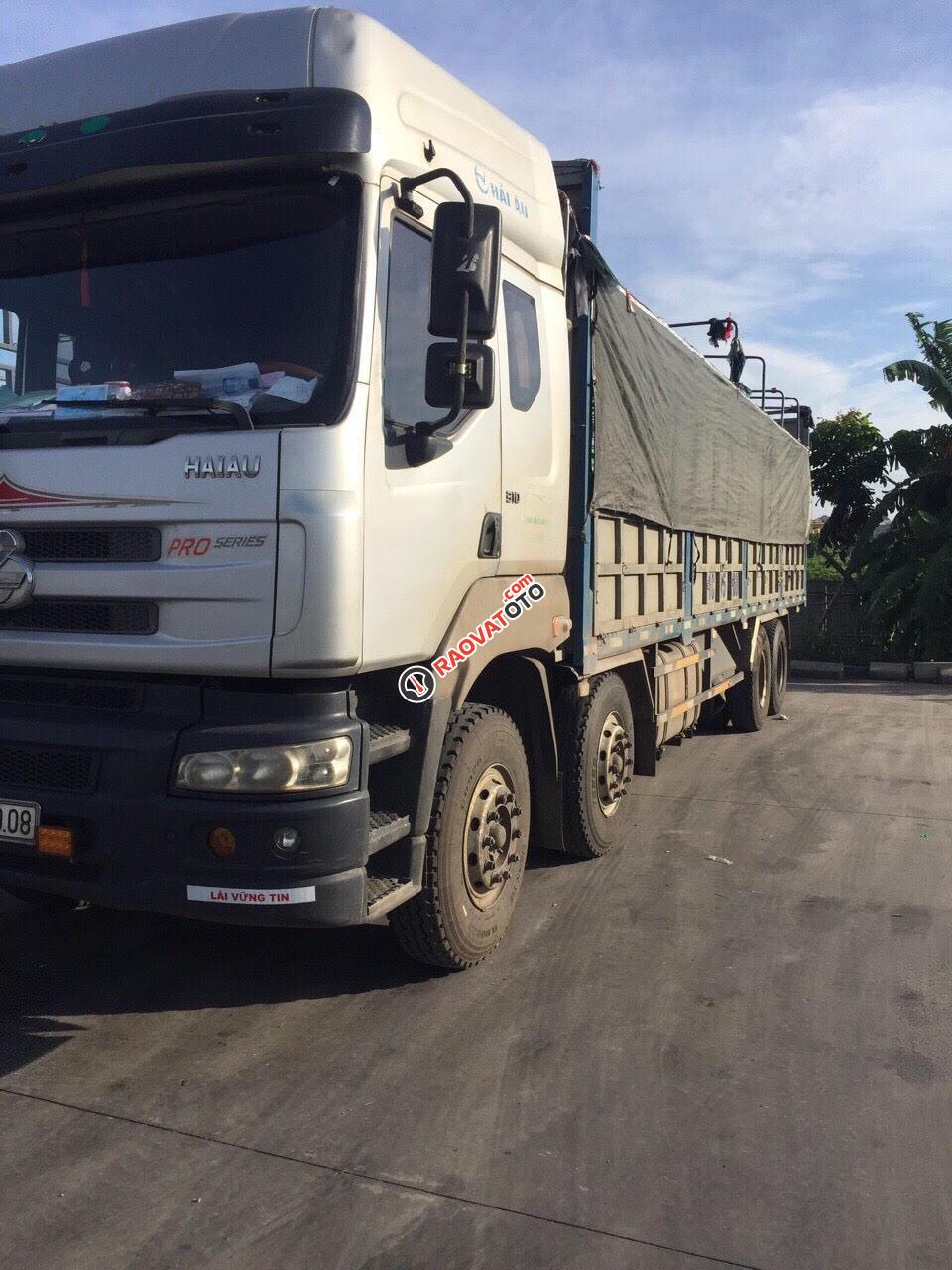 Nghệ An bán xe tải Chenglong 4 chân đời 2015 nóc cao tải 17.9 tấn-2