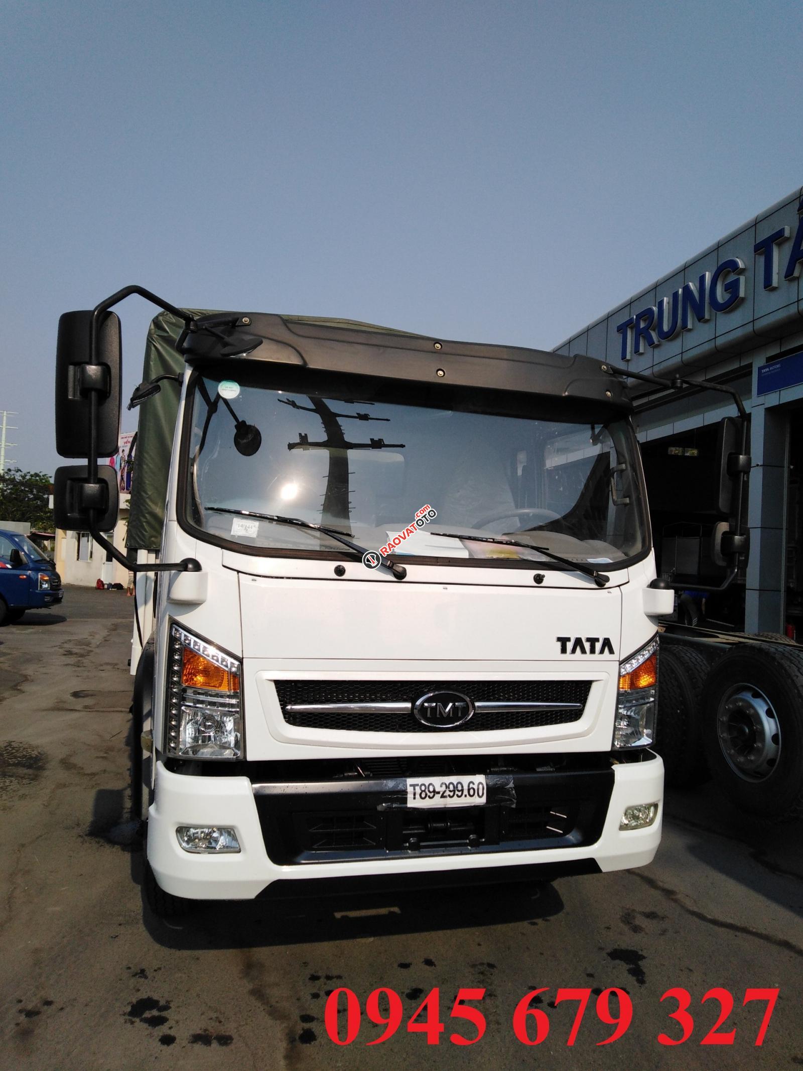 Thanh lý xe tải Tata 8t5 thùng 6m2 ga cơ, trả trước 190 triệu nhận xe-2