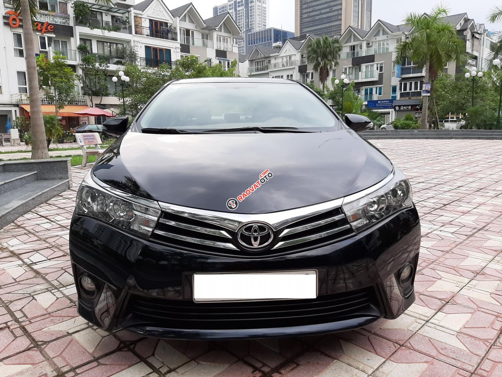 Bán ô tô Toyota Corolla altis 1.8G AT 2015, màu đen-1