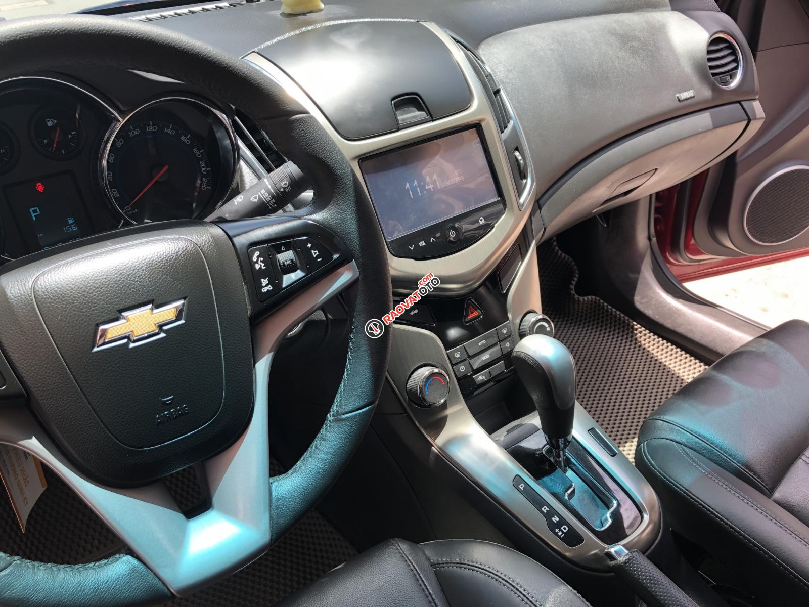 Cần bán xe Chevrolet Cruze LTZ 2018 màu đỏ mâm đen, BSTP-7