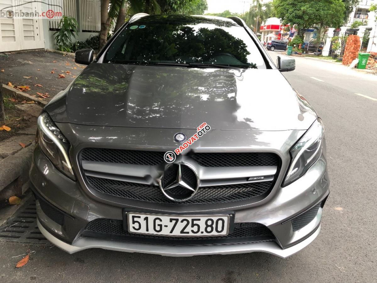 Bán xe Mercedes GLA 45 AMG 4Matic sản xuất 2014, màu xám, nhập khẩu  -1
