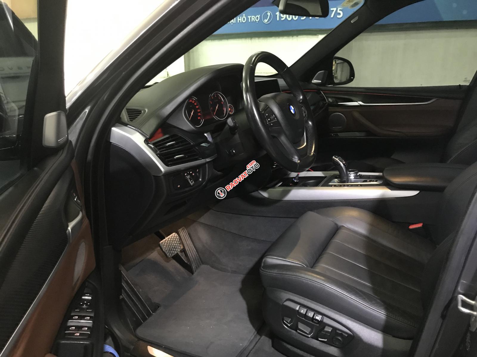 Cần bán xe BMW X5 3.0 sản xuất năm 2014, màu xám (ghi), nhập khẩu nguyên chiếc-4