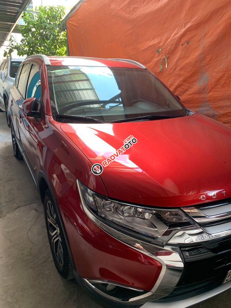 Bán Mitsubishi Outlander Sport đời 2017, màu đỏ, nhập khẩu  -0
