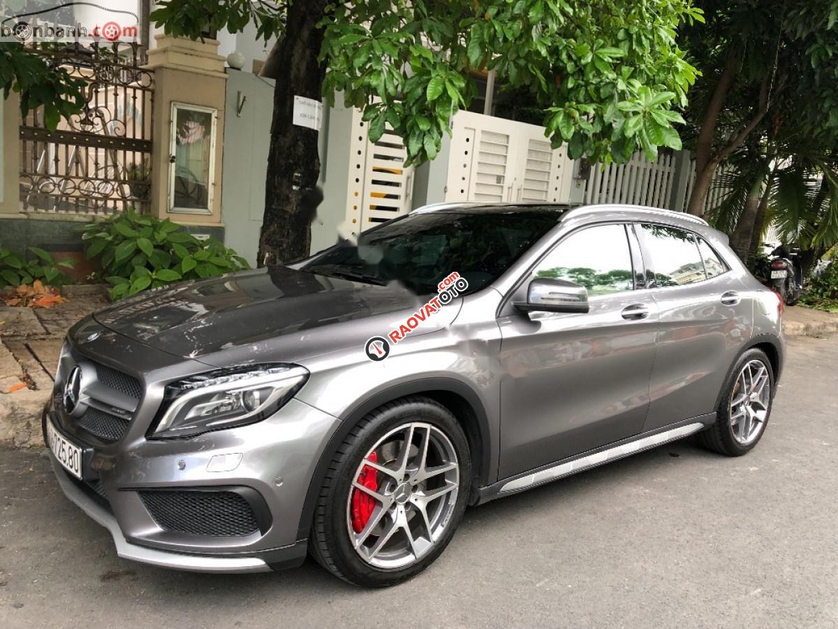 Bán xe Mercedes GLA 45 AMG 4Matic sản xuất 2014, màu xám, nhập khẩu  -2