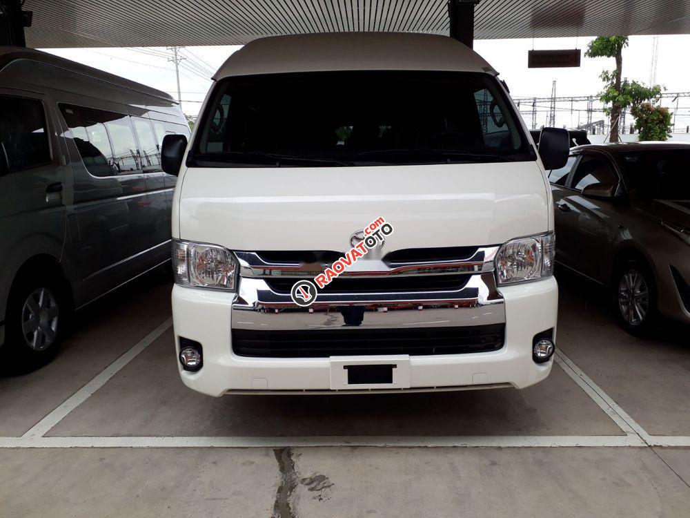 Bán Toyota Hiace đời 2019, màu trắng, nhập khẩu, 949tr-3