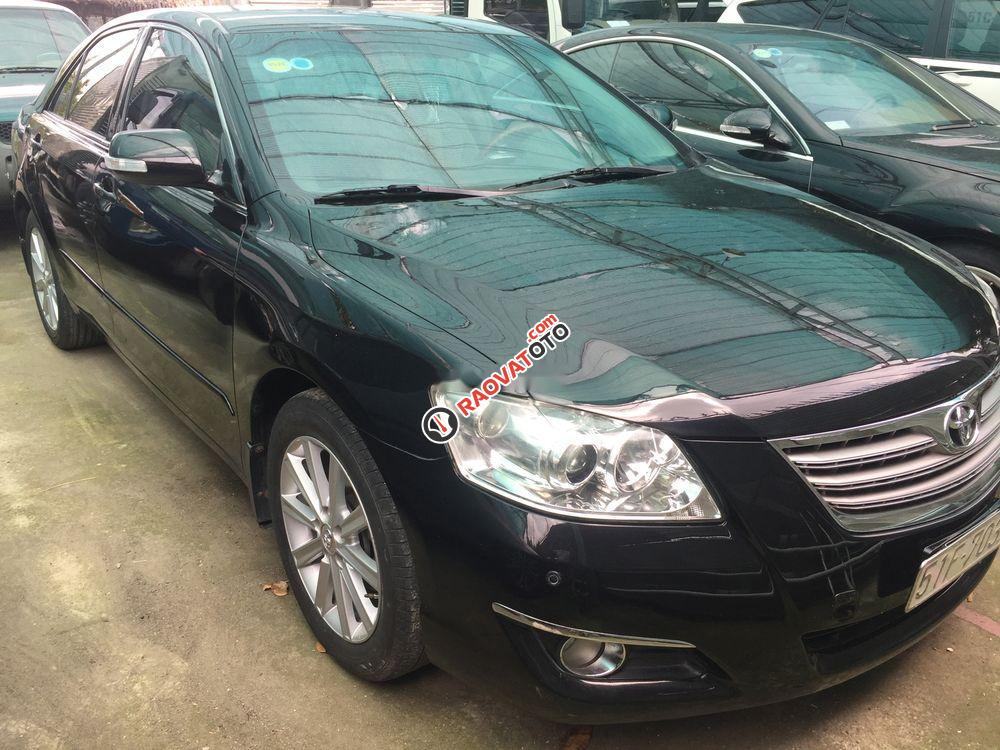 Bán xe Toyota Camry 2.4 năm sản xuất 2008, màu đen  -4
