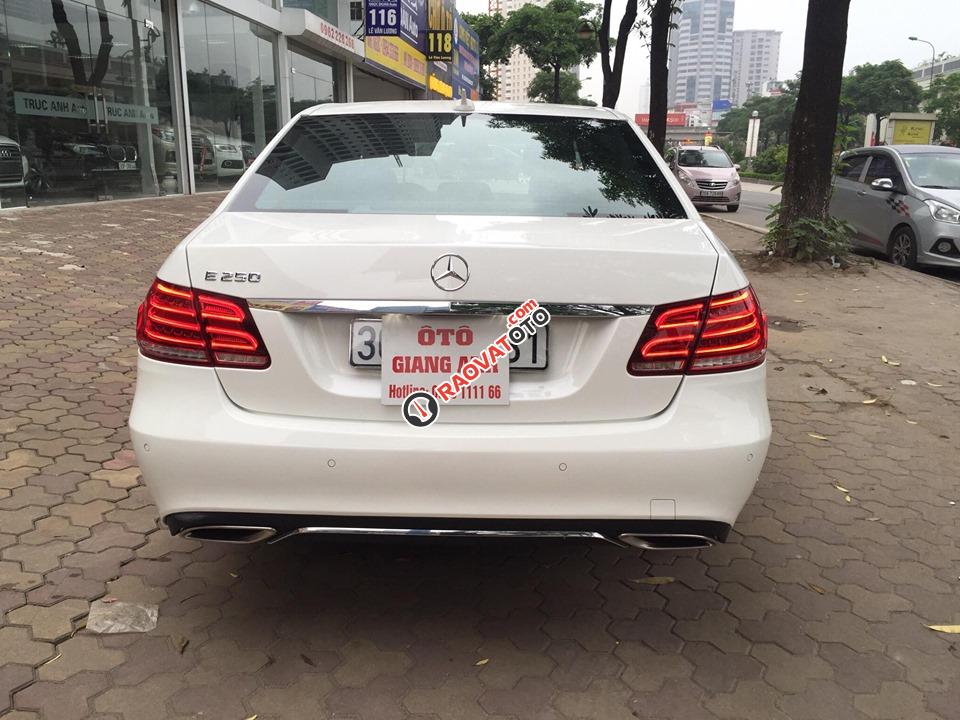 Cần bán lại xe Mercedes E250 đời 2015, màu trắng-0