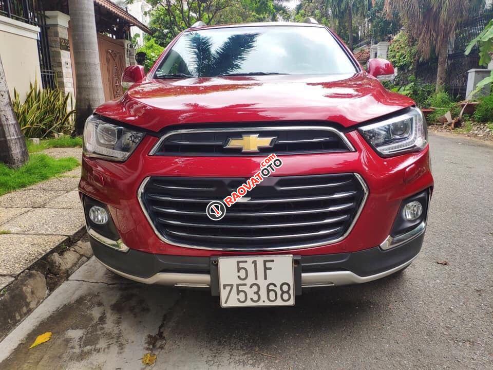 Bán Chevrolet Captiva Revv 2.4 năm sản xuất 2016, màu đỏ, giá 700tr-0