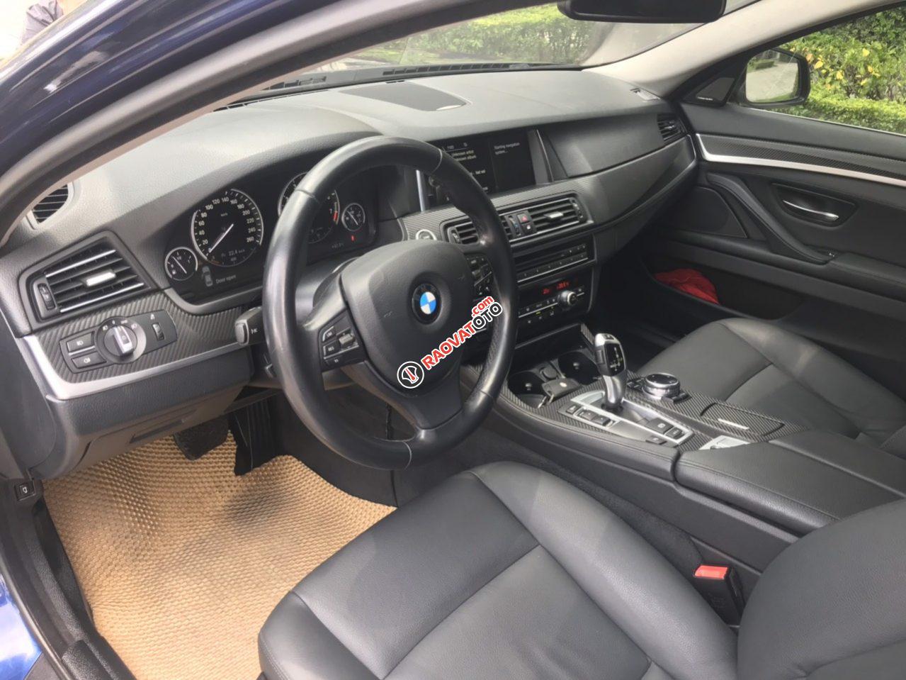 Bán BMW 5 Series 520i đời 2016, màu xanh lam, nhập khẩu-4