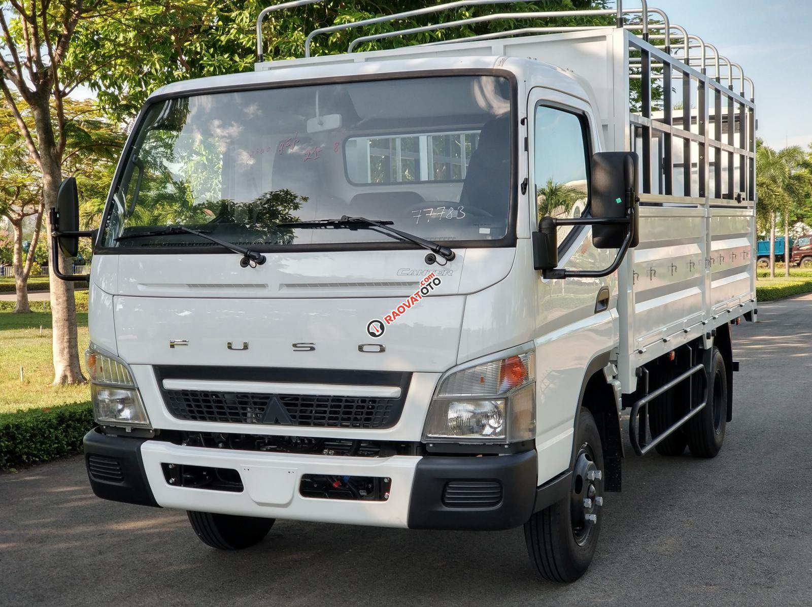 Cần bán xe Mitsubishi Canter sản xuất 2019, màu trắng, 667tr-1