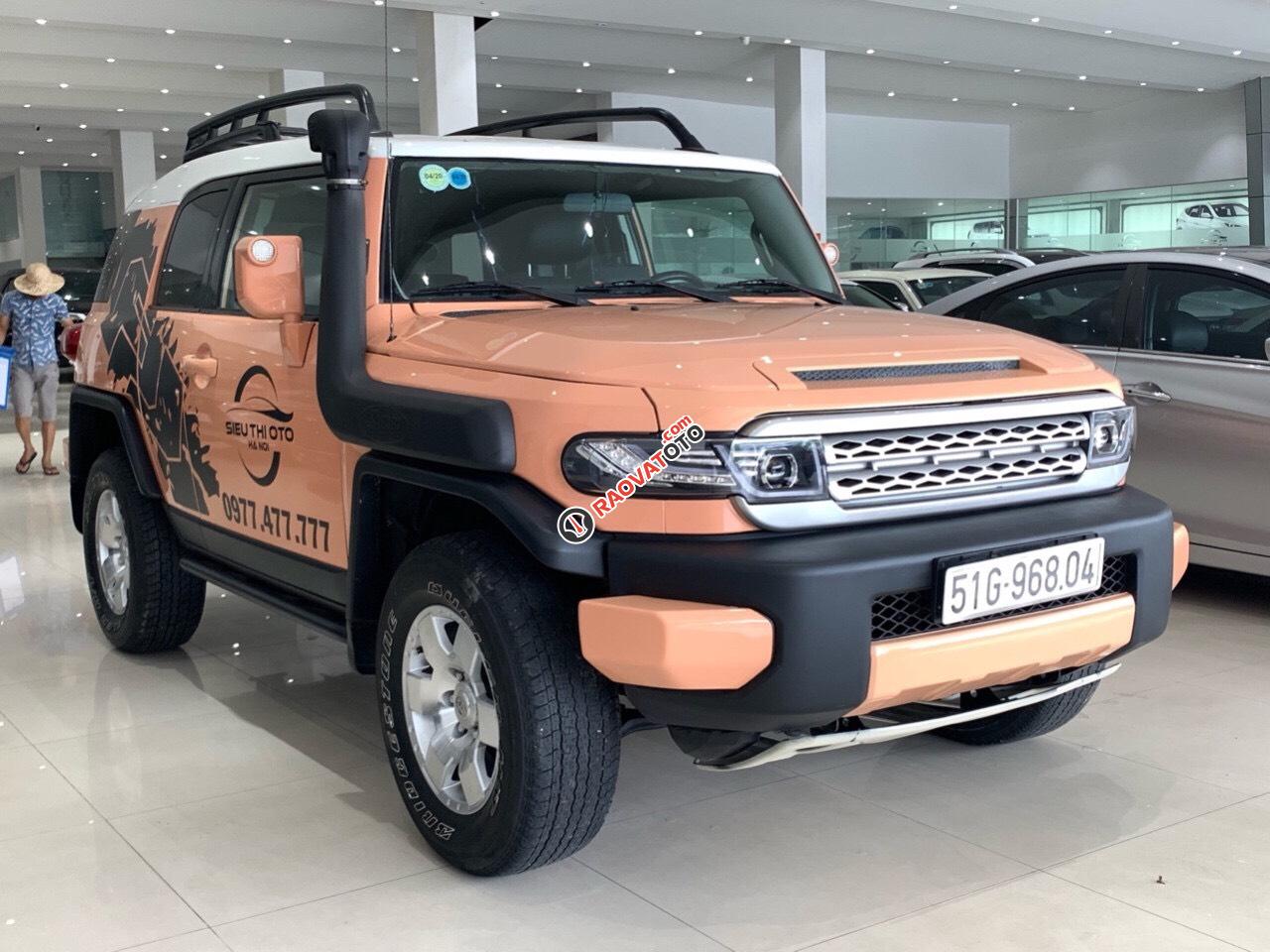 Cần bán Toyota Fj Cruiser sản xuất năm 2006, màu nâu, nhập khẩu-6