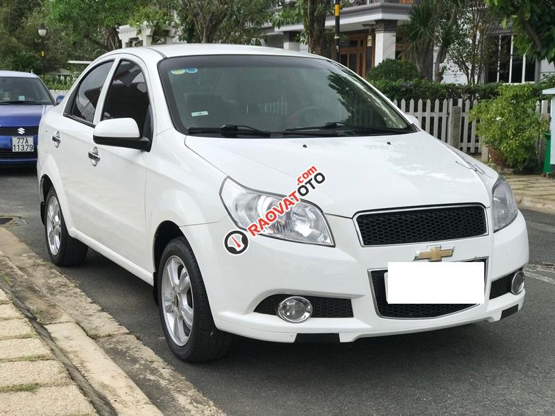 Bán Chevrolet Aveo 1.5LT năm sản xuất 2015, màu trắng-8