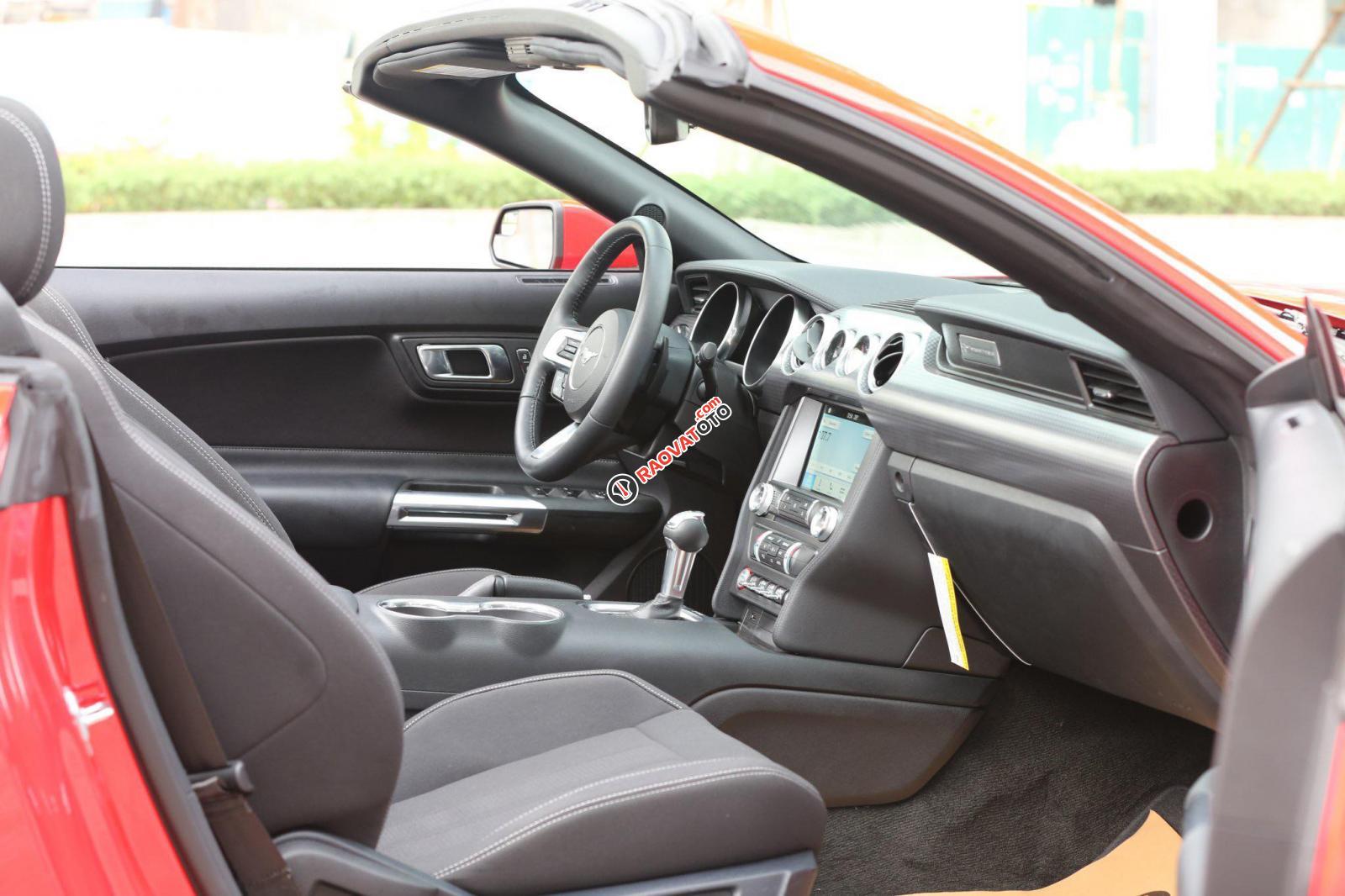 Bán ô tô Ford Mustang Convertible 2.3 Ecoboost đời 2019, màu đỏ, nhập khẩu-10