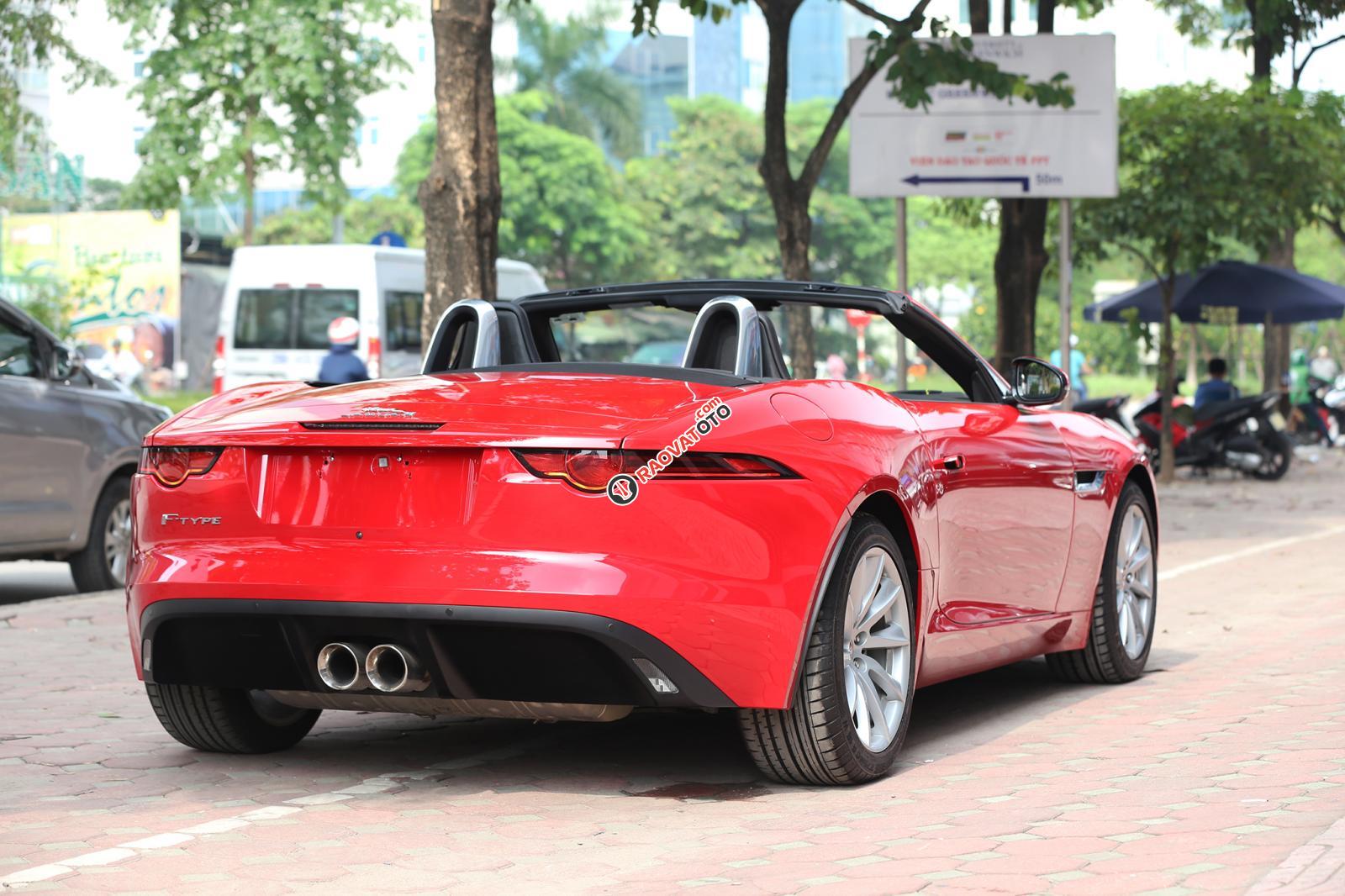 Bán ô tô Jaguar F Type Convertible 3.0 2018, màu đỏ, nhập khẩu-23