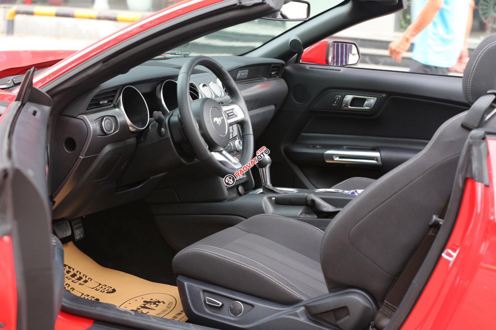 Bán ô tô Ford Mustang Convertible 2.3 Ecoboost đời 2019, màu đỏ, nhập khẩu-7
