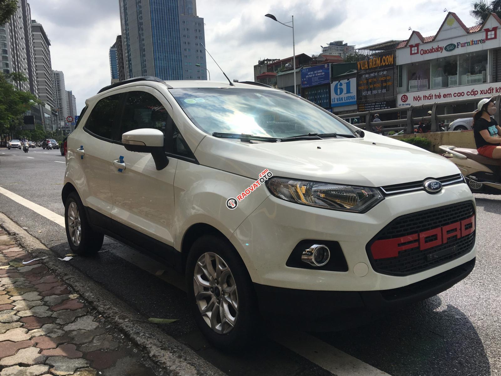 Cần bán Ford EcoSport Titanium 1.5 AT năm sản xuất 2015, màu trắng-6