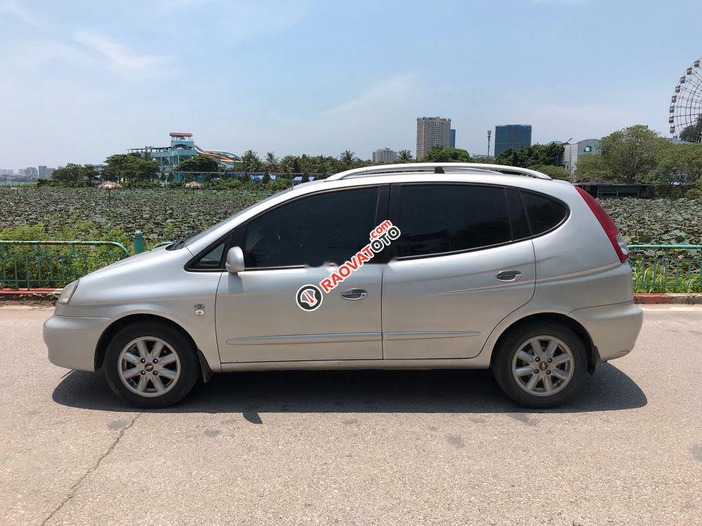 Bán Chevrolet Vivant CDX đời 2009, màu bạc như mới  -5