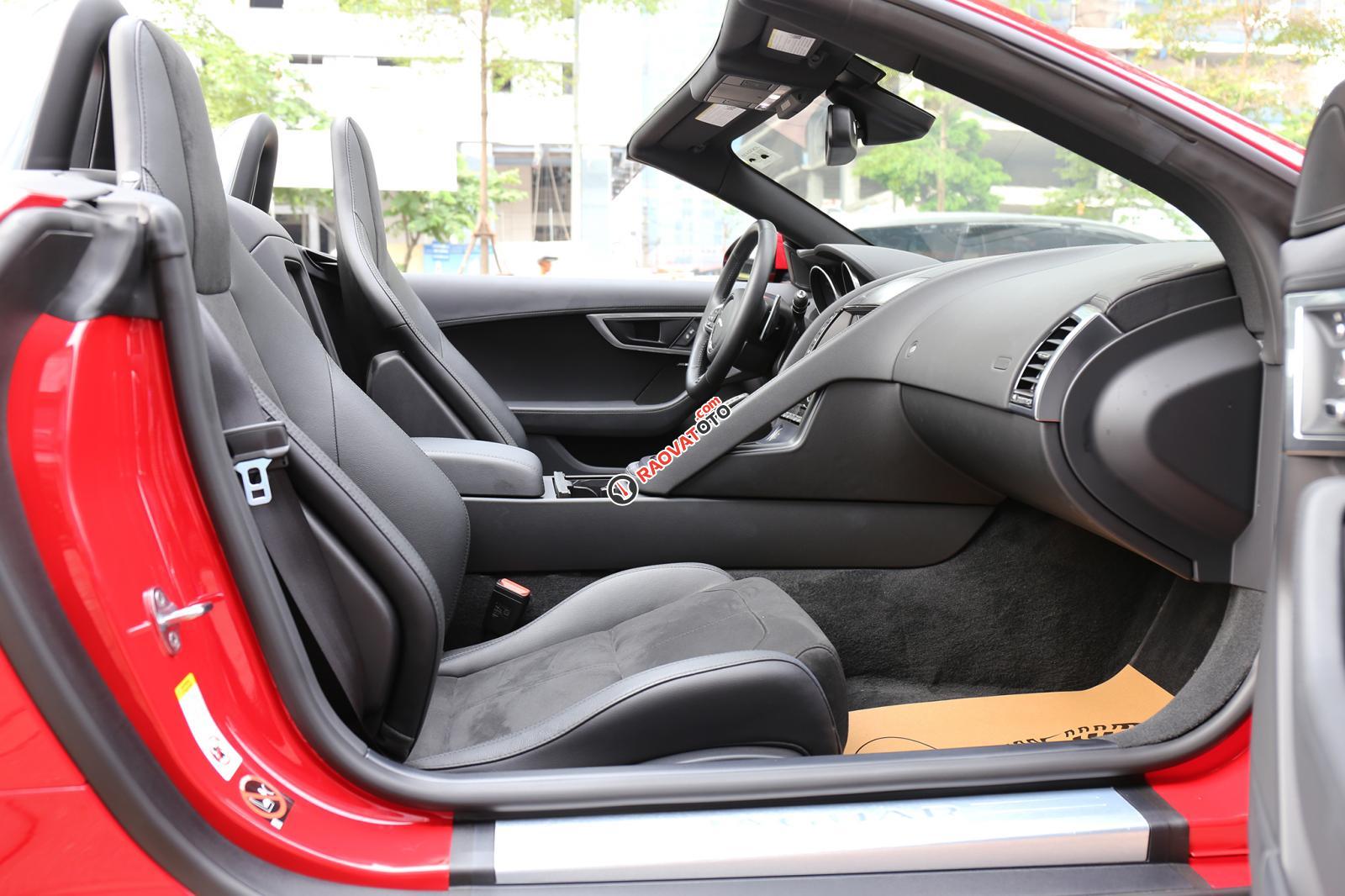 Bán ô tô Jaguar F Type Convertible 3.0 2018, màu đỏ, nhập khẩu-14