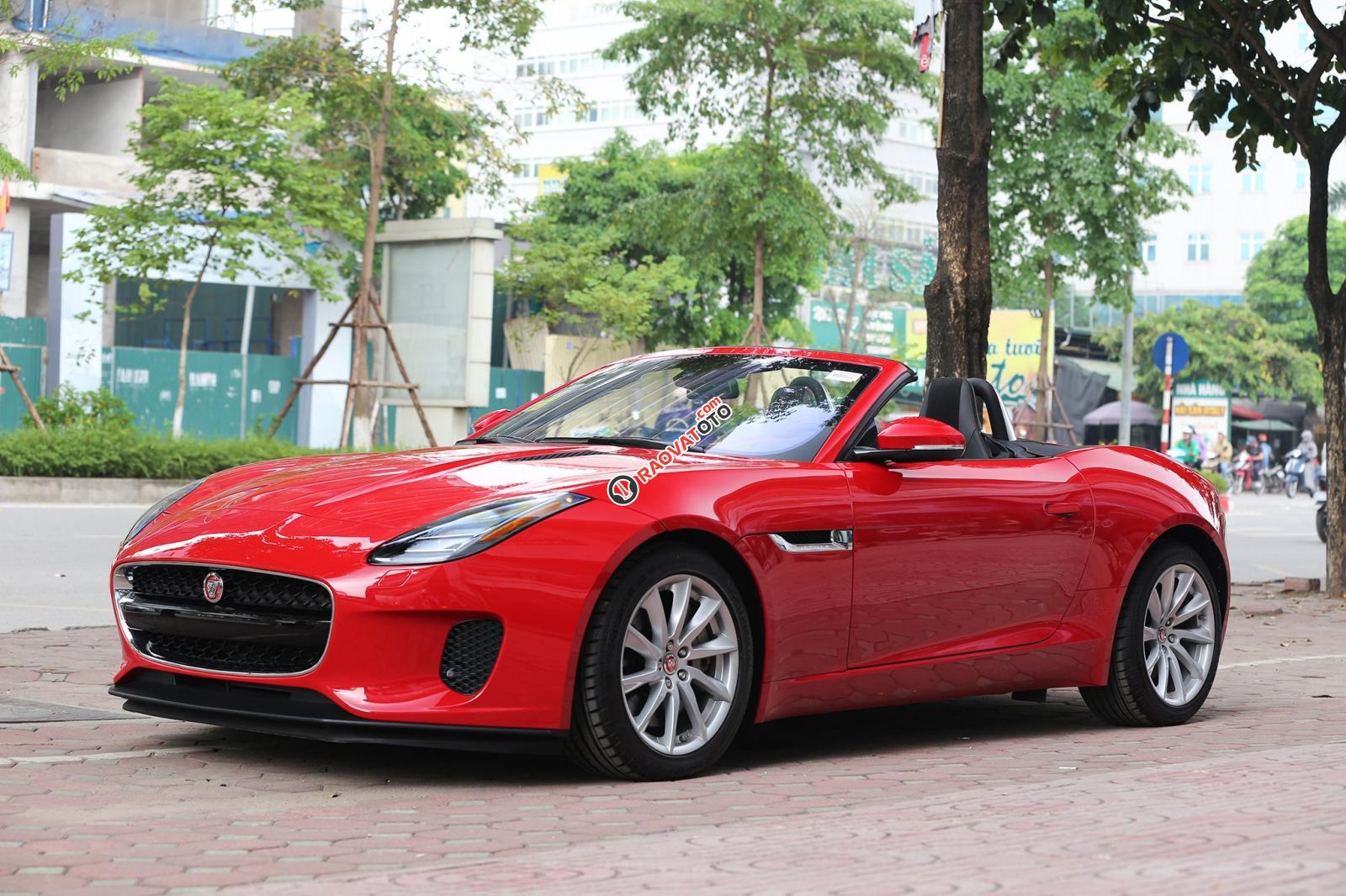 Bán ô tô Jaguar F Type Convertible 3.0 2018, màu đỏ, nhập khẩu-2