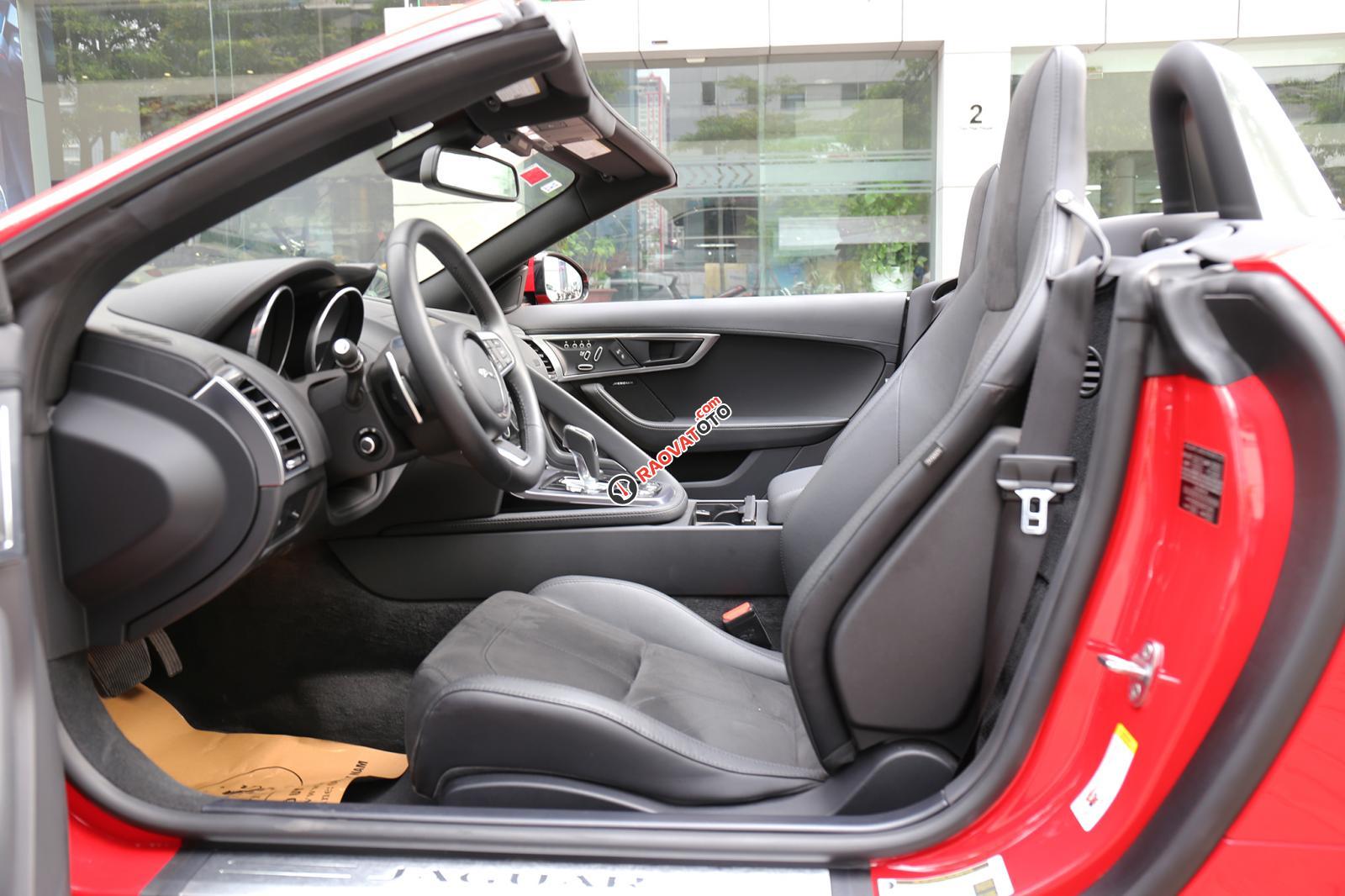 Bán ô tô Jaguar F Type Convertible 3.0 2018, màu đỏ, nhập khẩu-6
