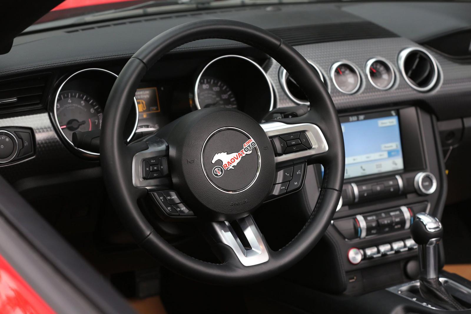 Bán ô tô Ford Mustang Convertible 2.3 Ecoboost đời 2019, màu đỏ, nhập khẩu-4