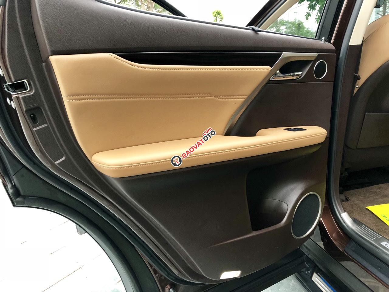 Bán Lexus RX 350 đời 2017 Hà Nội, màu nâu, xe lướt chất -4