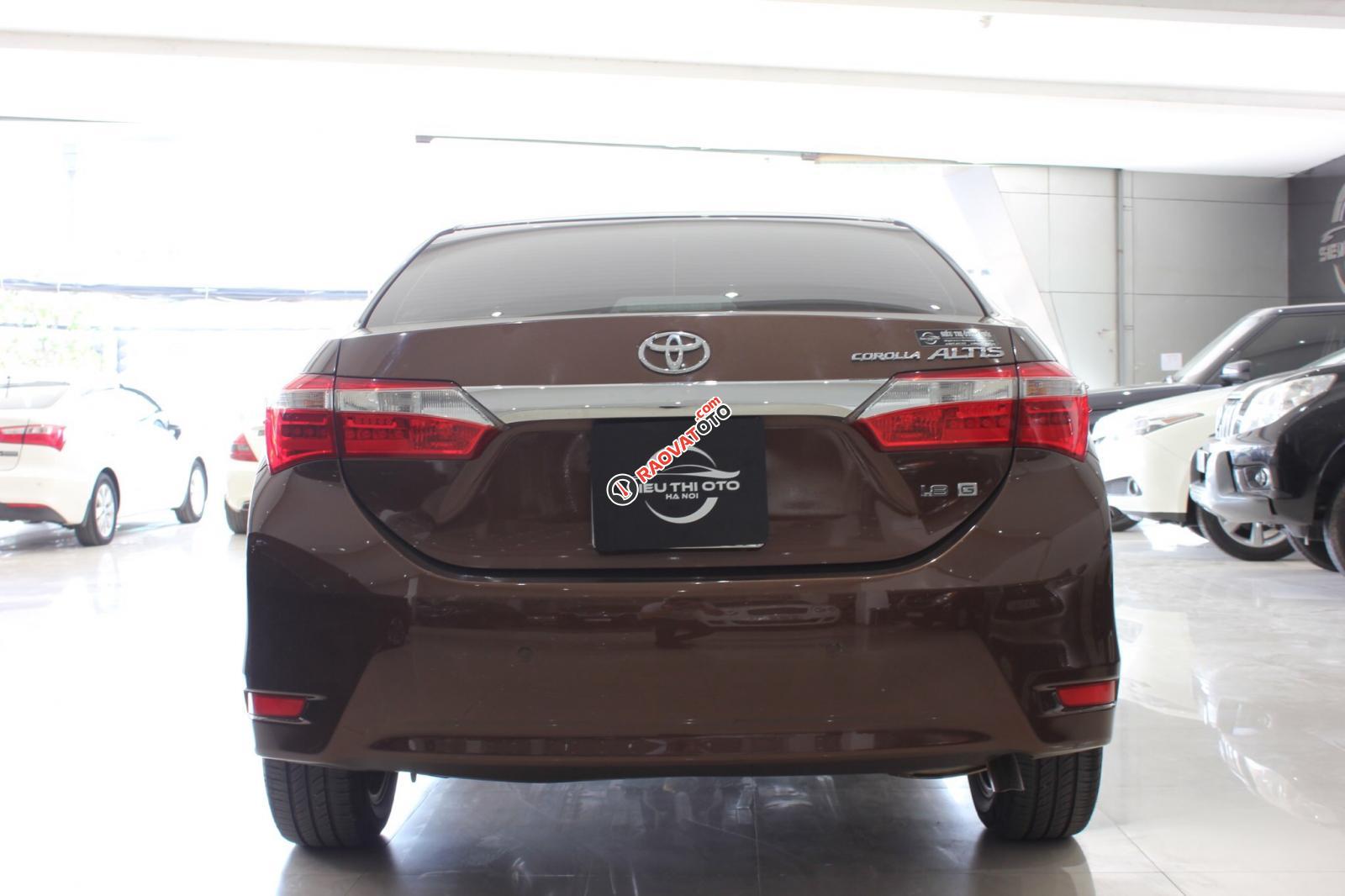Cần bán Toyota Corolla altis G sản xuất 2016, màu nâu-3