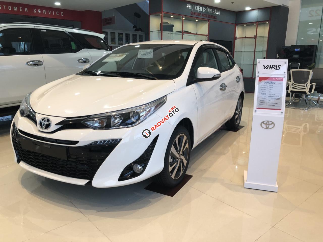 Bán Toyota Yaris 2019 giá tốt - khuyến mãi hấp dẫn - giao xe ngay - 0909 399 882-0
