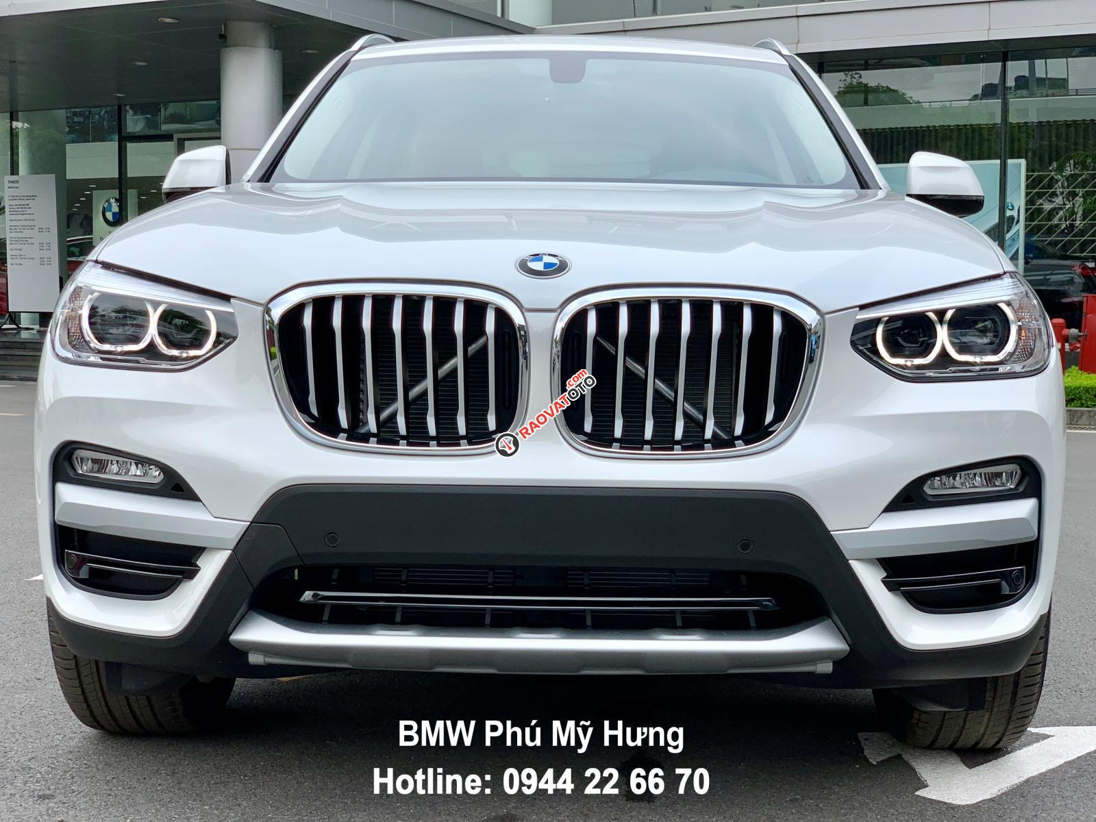 BMW X3 2019 miễn phí 3 năm bảo dưỡng, tặng bảo hiểm vật chất, đặt cọc sớm có xe giao ngay-0