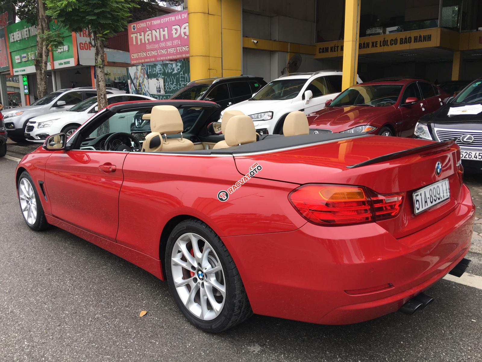 Bán ô tô BMW 428i Convertible - độ Full M4 model 2015, màu đỏ, xe nhập-0