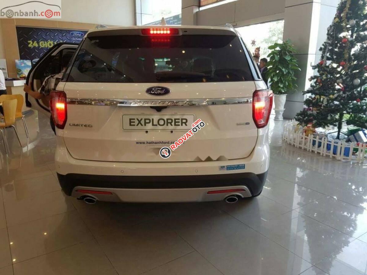 Bán Ford Explorer năm sản xuất 2019, màu trắng, xe nhập-5