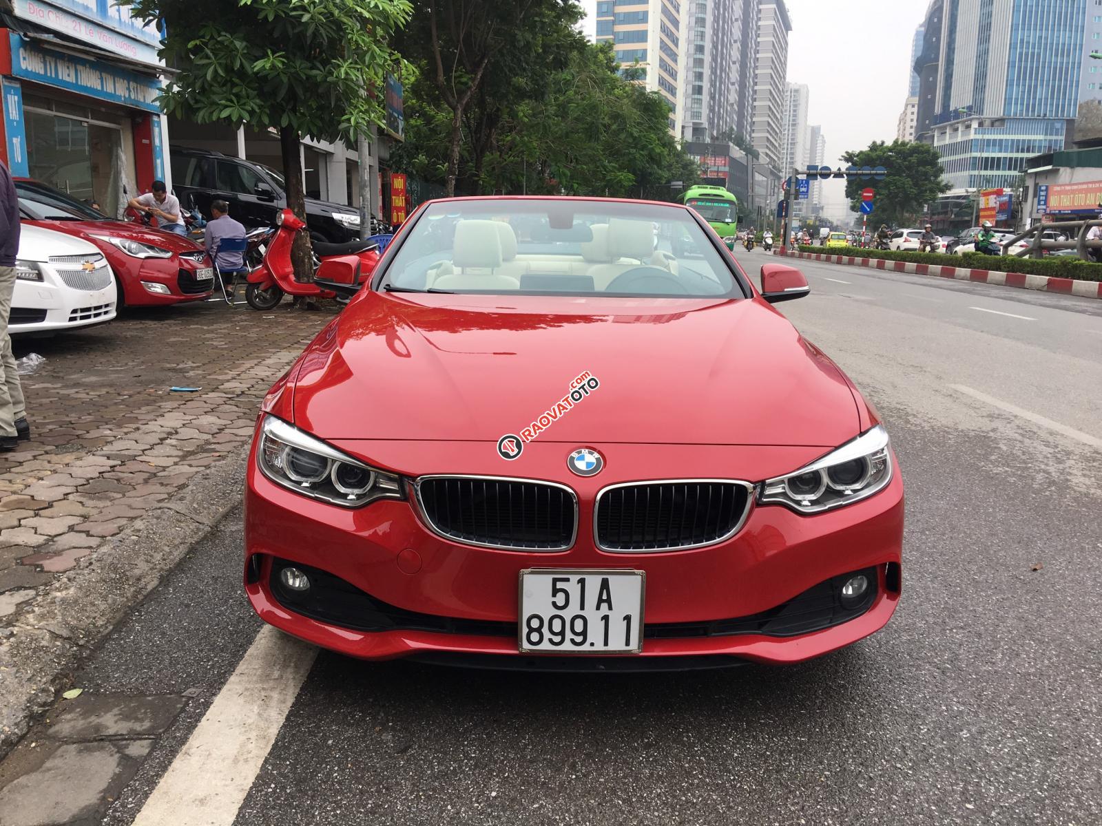 Bán ô tô BMW 428i Convertible - độ Full M4 model 2015, màu đỏ, xe nhập-2