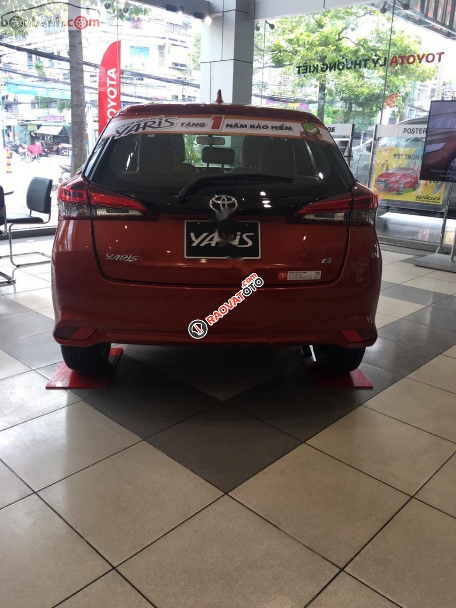 Cần bán Toyota Yaris 1.5G đời 2019, màu đỏ, nhập khẩu nguyên chiếc, giá 625tr-4