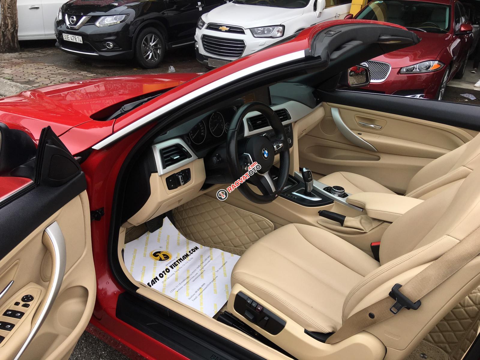 Bán ô tô BMW 428i Convertible - độ Full M4 model 2015, màu đỏ, xe nhập-7