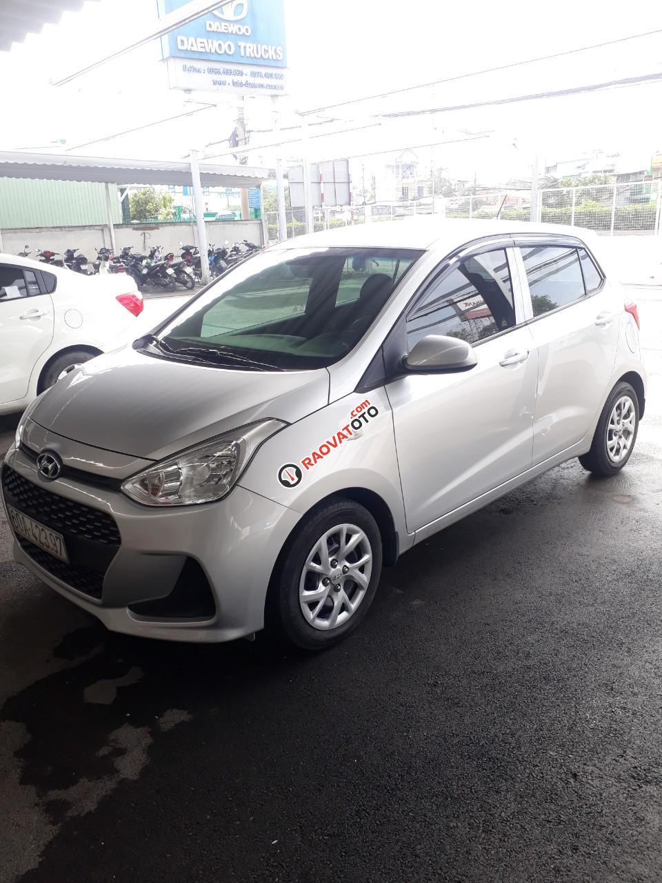 Bán Hyundai Grand i10 HB 1.0MT base màu bạc, số sàn, sản xuất 2017, biển Đồng Nai 1 chủ-3