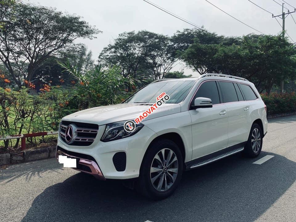 Mercedes Ben GLS400 2 cầu, màu trắng, sản xuất 2017, biển Hà Nội-4