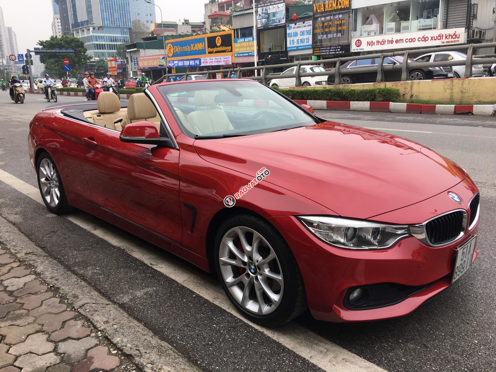 Bán ô tô BMW 428i Convertible - độ Full M4 model 2015, màu đỏ, xe nhập-14